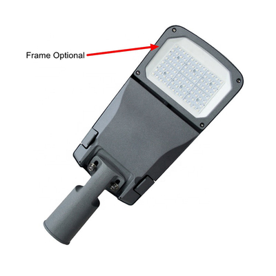 Glass Version Aluminum Frame Road Lamp Housing IP66 IK08 LED Street Light