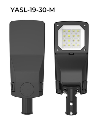 Glass Version Aluminum Frame Road Lamp Housing IP66 IK08 LED Street Light