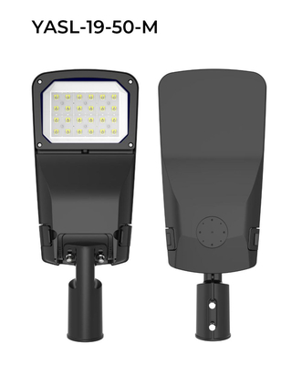 Glass Version Aluminum Frame Road Lamp Housing IP66 IK08 LED Street Light