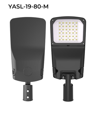 Glass Version Aluminum Frame Road Lamp Housing IP66 IK08 LED Street Light