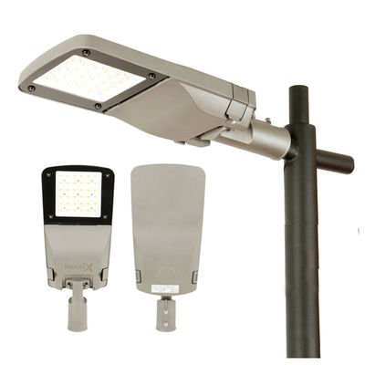 5050 SMD 30w 150w LED Street Light Fixtures 170lm/w high efficiency Gray painting for outdoor lighting
