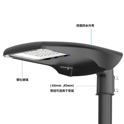 알루미늄을 던지는 60w IP66 방수 야외 스드 거리 도로 조명 다이