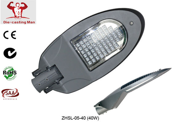 CRI 70 고전력 LED 거리 램프 광각 145*85° 50W Ip66 광전지 야외 현대 거리 조명