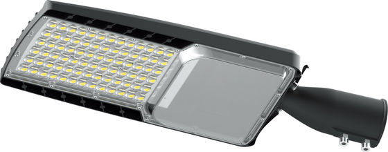 검은 회색 LED 거리 조명 장착 장치 IP66 보호 등급 온화 및 투명한 유리