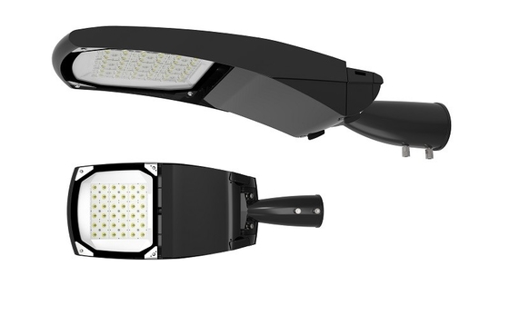 IP66은 알루미늄 주도하는 거리 광 블랙 140lm/W 4000k Ra70을 던져 죽습니다